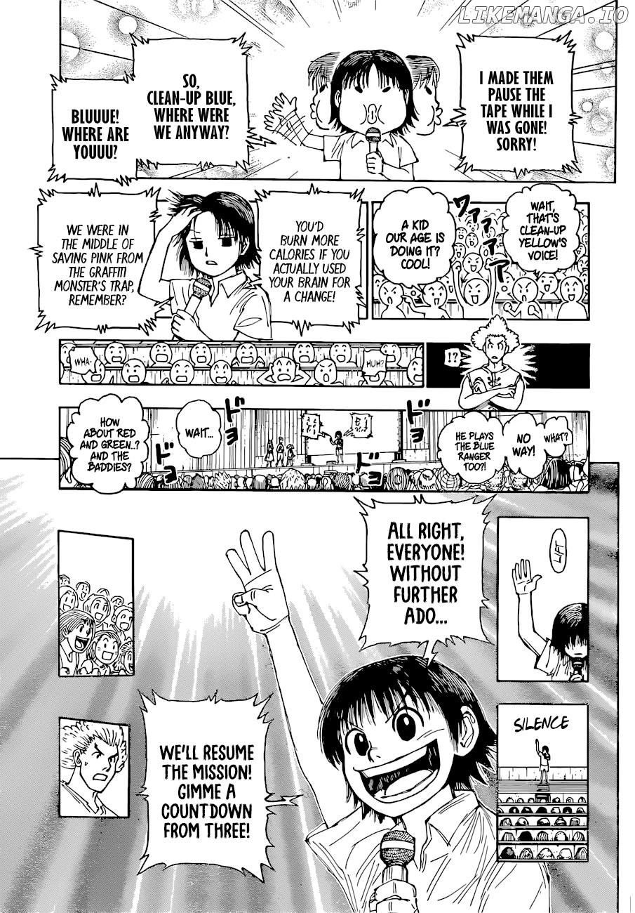 Hunter x Hunter, Chapter 396 image 08